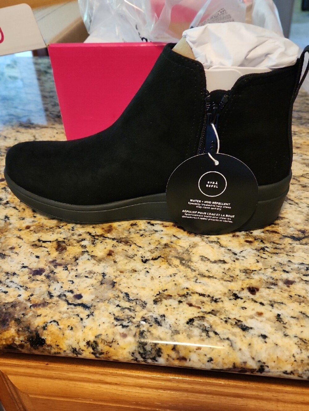 NWT Ryka Black Bootie - Picture 2 of 6